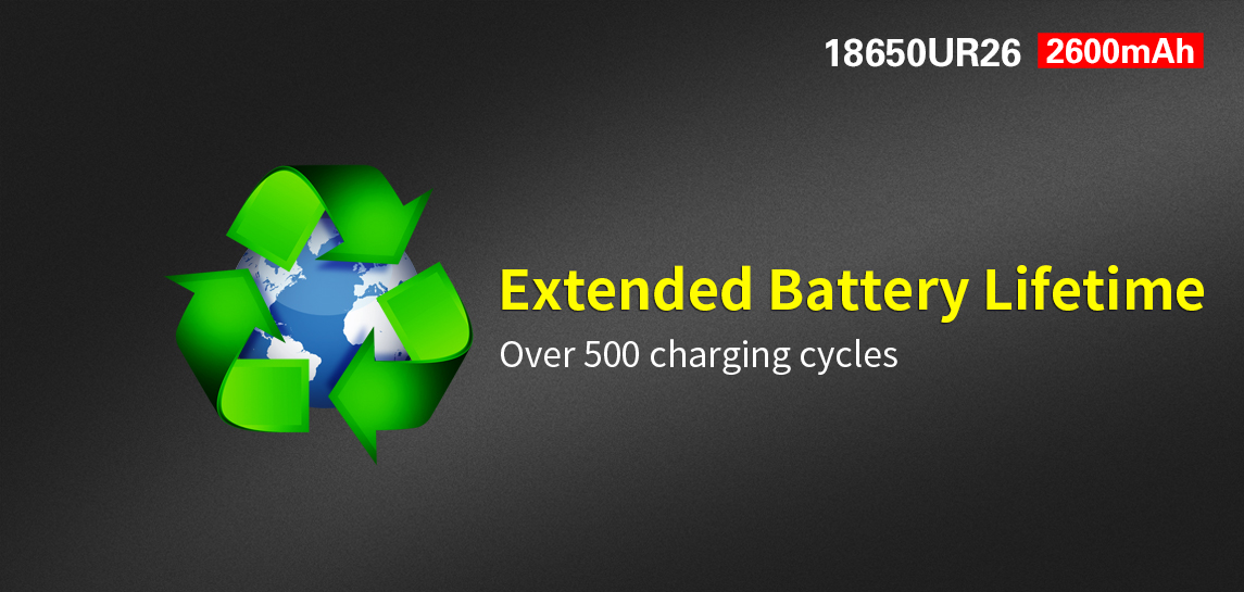 ΜΠΑΤΑΡΙΑ KLARUS 18650UR26 2600mAh